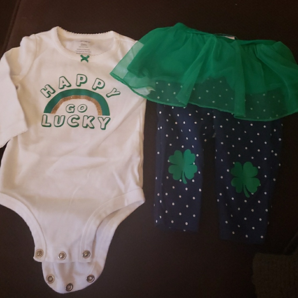 Carters "Happy Go Lucky" Irish outfit